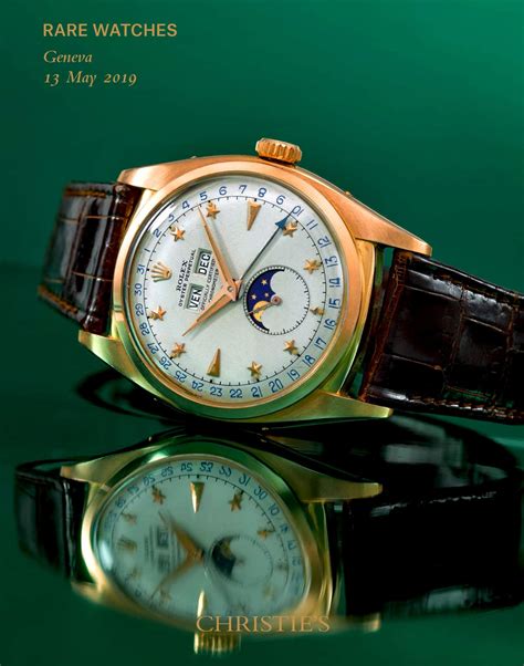 christie's vintage rolex|christie's watch auction.